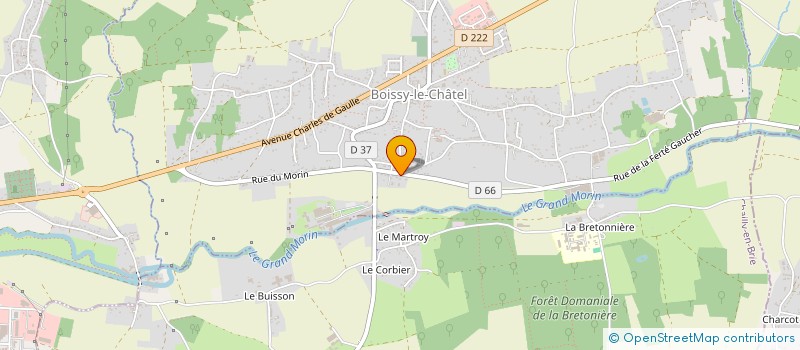 localisation de l'entreprise RACING CLUB BUCCEEN  BOISSY-LE-CHATEL