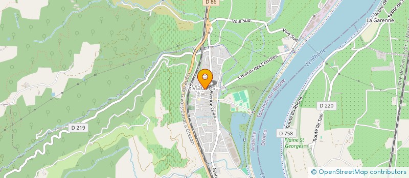 localisation de l'entreprise RACING CLUB MALVINOIS  MAUVES