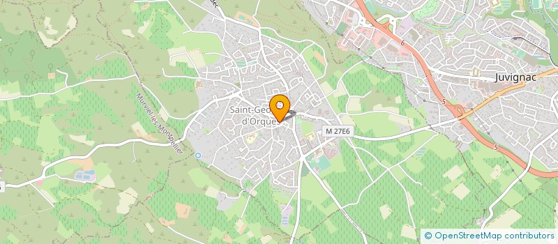 localisation de l'entreprise RACING CLUB SAINT GEORGES D'ORQUES  SAINT GEORGES D'ORQUES