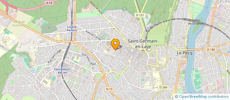 localisation de l'entreprise RACING CLUB ST GERMAIN  SAINT-GERMAIN-EN-LAYE