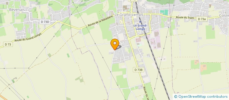 localisation de l'entreprise RACING ET EVENTS SERVICES  LE GRAND-LEMPS
