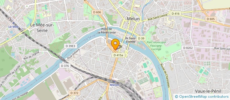 localisation de l'entreprise RACING EVOLUTION DREAM 77  MELUN