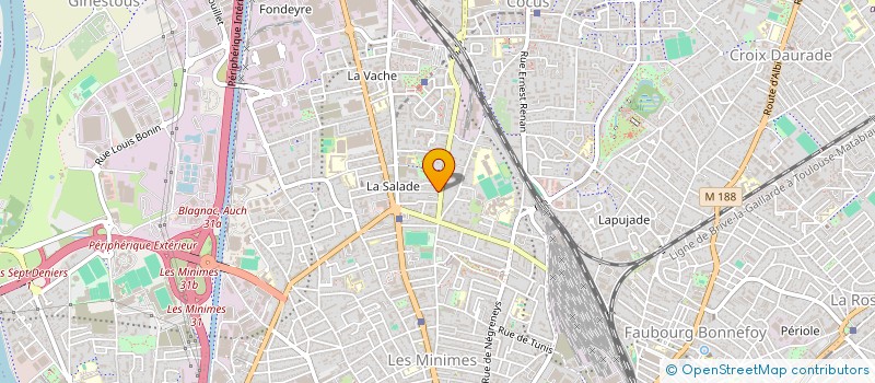 localisation de l'entreprise RACING EXTREME CHALLENGE à TOULOUSE