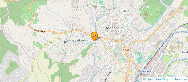 localisation de l'entreprise RACING LOC à MANOSQUE