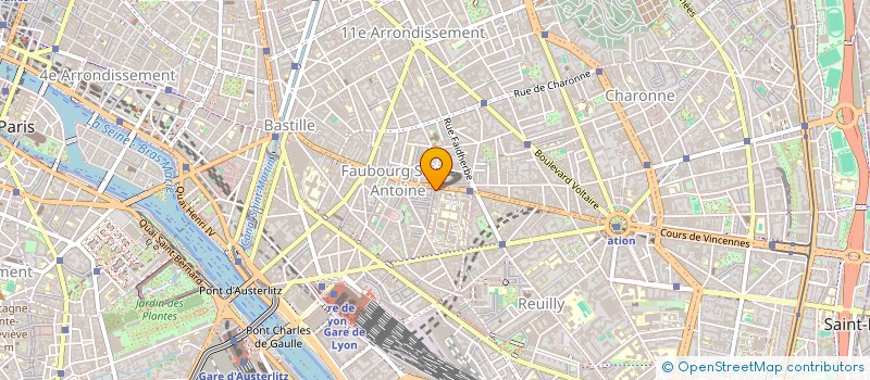 localisation de l'entreprise RACING MA PARIS  PARIS