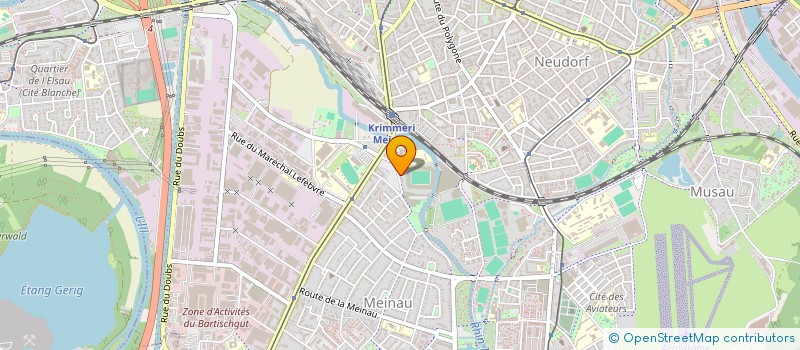 localisation de l'entreprise RACING MEDIA à STRASBOURG