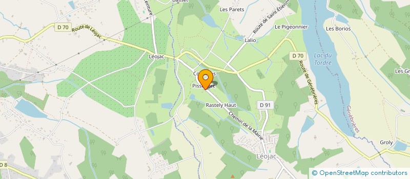 localisation de l'entreprise RACING MONTAUBAN AVENTURES  LEOJAC