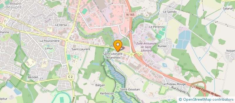 localisation de l'entreprise RACING MOTOR SERVICES à THEIX-NOYALO