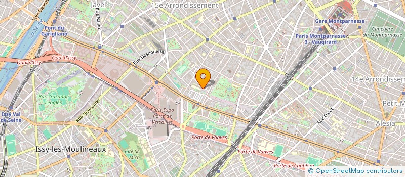 localisation de l'entreprise RACING MULTI ATHLON  PARIS