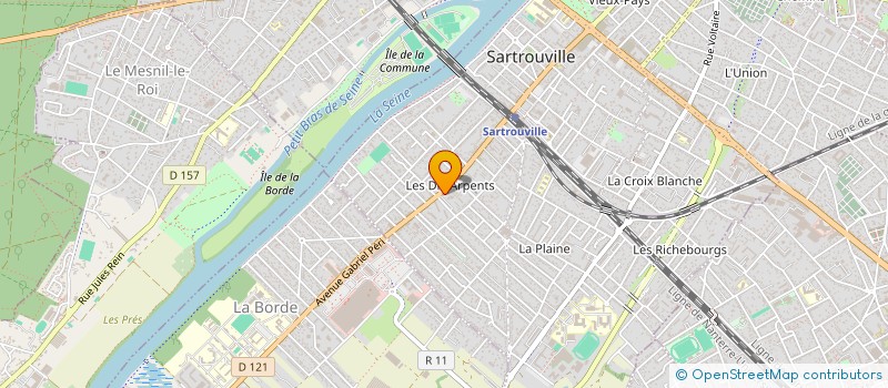 localisation de l'entreprise RACING PIRANHAS à SARTROUVILLE