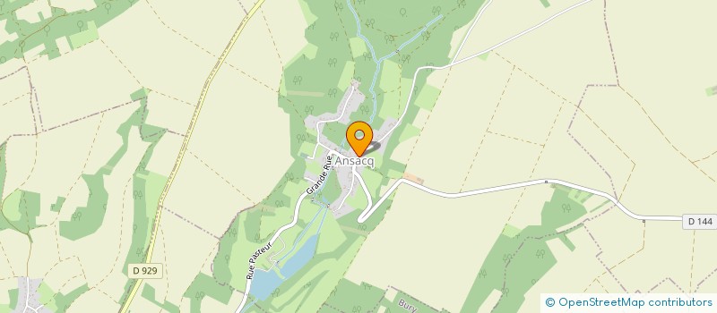 localisation de l'entreprise RACING SPORT MARECHALERIE  ANSACQ