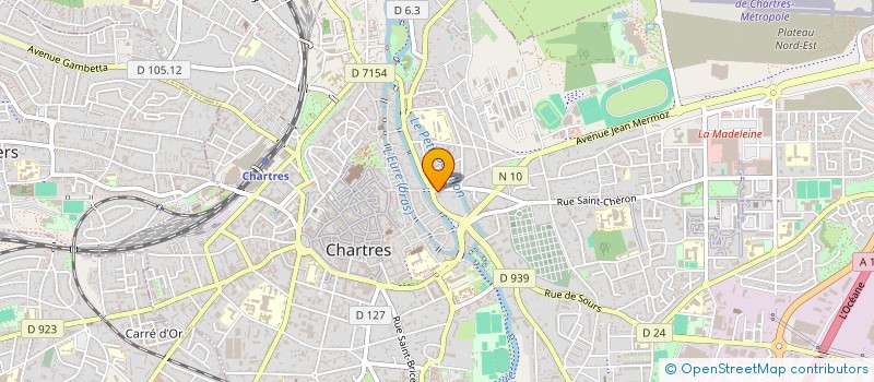 localisation de l'entreprise RACING TEAM 28 à CHARTRES