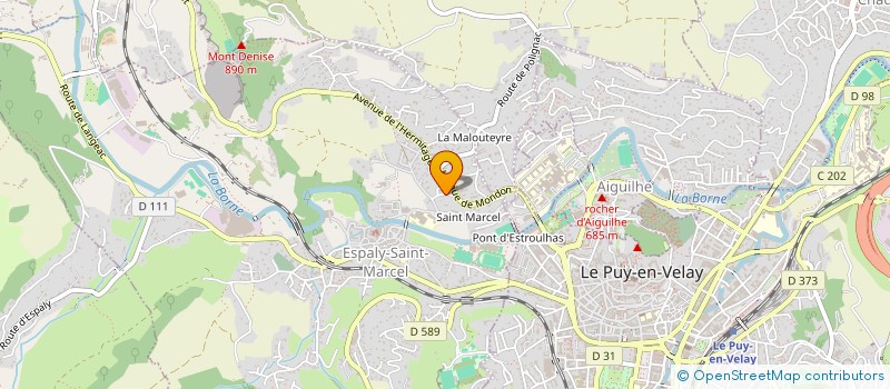 localisation de l'entreprise RACING TEAM 43  ESPALY-SAINT-MARCEL