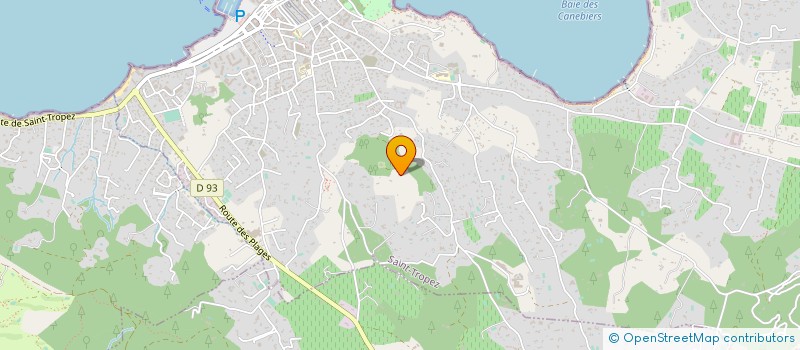 localisation de l'entreprise RACING TEAM TROPEZIEN  SAINT TROPEZ