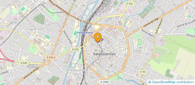 localisation de l'entreprise RACING TUNING à VALENCIENNES