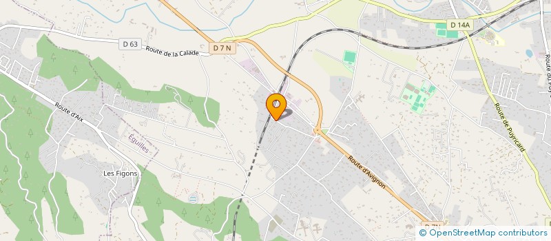 localisation de l'entreprise RACING VIBRATIONS  FUVEAU