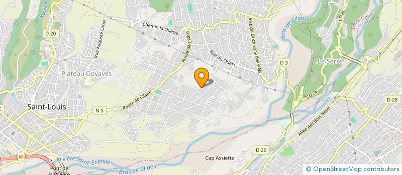 localisation de l'entreprise RACINLATER à SAINT-LOUIS