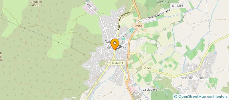 localisation de l'entreprise RACIO  SAINT-MARTIN-DE-LONDRES