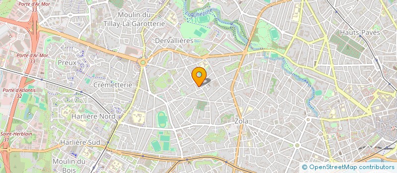 localisation de l'entreprise RACIO  NANTES