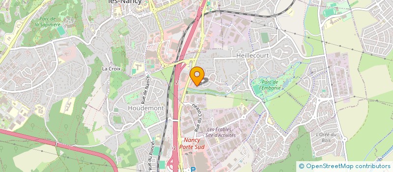 localisation de l'entreprise RACK 42  HEILLECOURT