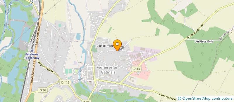localisation de l'entreprise RACK MATRIX TECHNOLOGY à FERRIERES-EN-GATINAIS