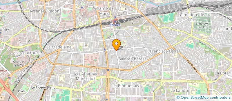 localisation de l'entreprise RACLOSPOD à RENNES