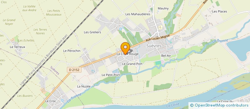 localisation de l'entreprise RACM41  LESTIOU