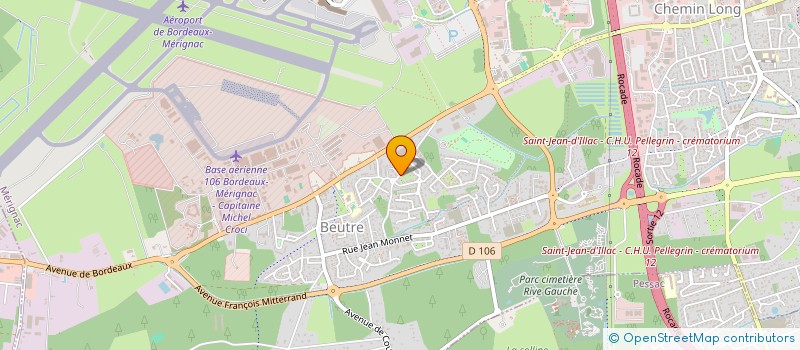 localisation de l'entreprise RACO FRANCE à MERIGNAC