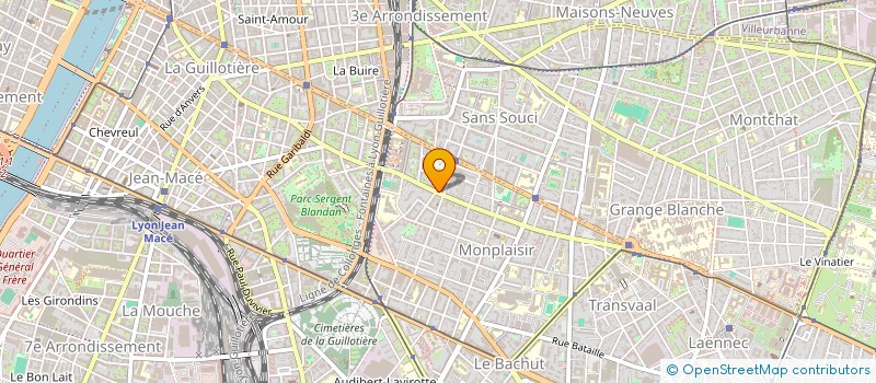 localisation de l'entreprise RACOMEDO  NEUVILLE-SUR-SAONE