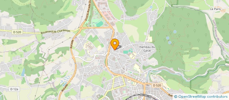 localisation de l'entreprise RACONT'ART  VOIRON