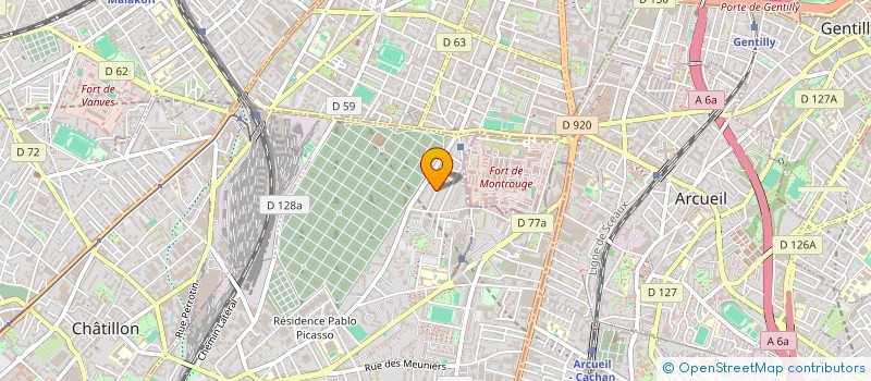 localisation de l'entreprise RACONTAGES à BAGNEUX
