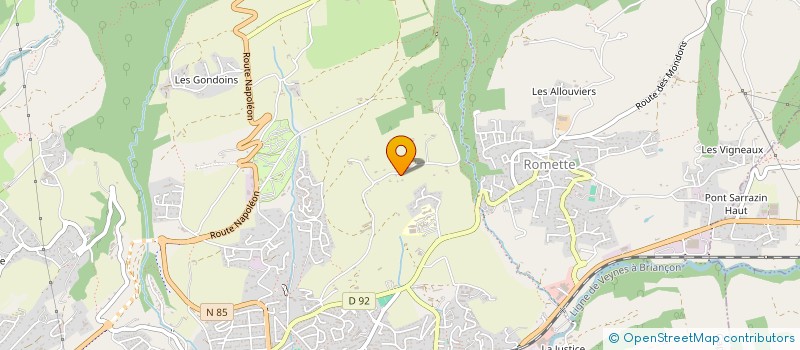 localisation de l'entreprise RACONTE  GAP