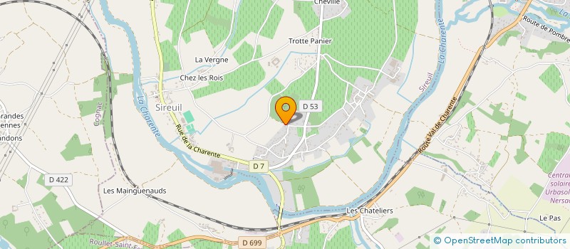 localisation de l'entreprise RACONTE NOUS à SIREUIL