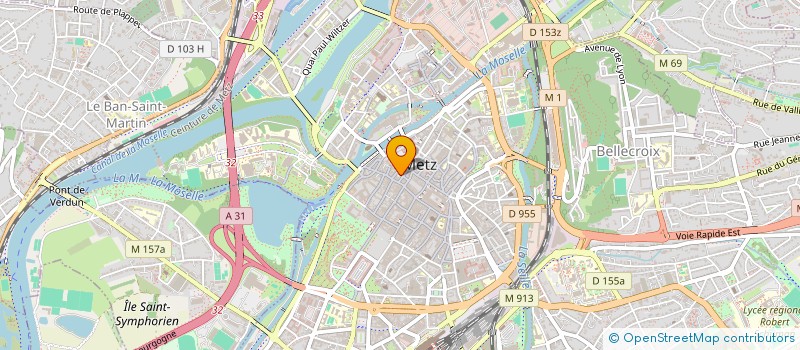 localisation de l'entreprise RACSO à METZ