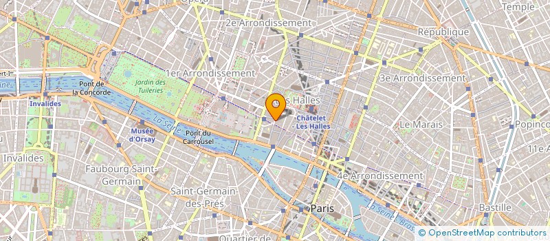 localisation de l'entreprise RACT GODIN à PARIS