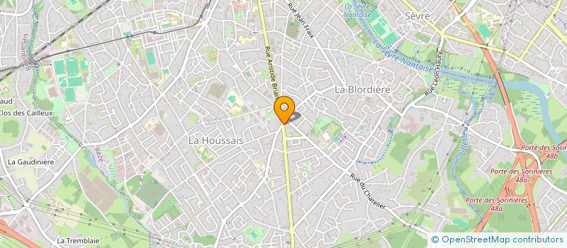 localisation de l'entreprise RACXAM  REZE