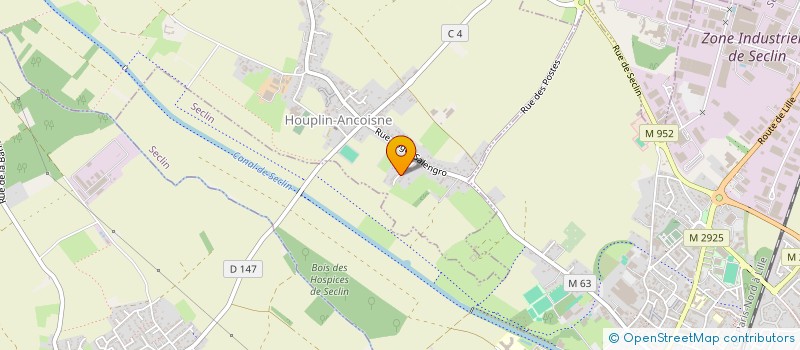 localisation de l'entreprise RACXE  HOUPLIN-ANCOISNE