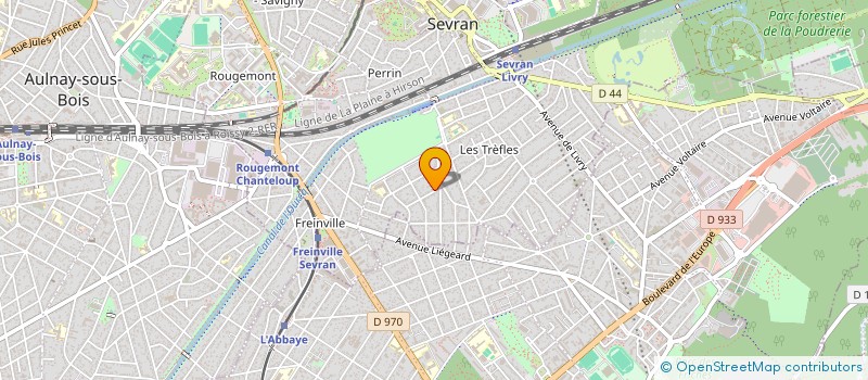 localisation de l'entreprise RAD  SEVRAN