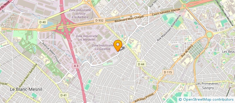 localisation de l'entreprise RAD IDF à AULNAY-SOUS-BOIS