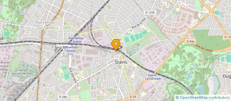 localisation de l'entreprise RAD LOCATION  STAINS
