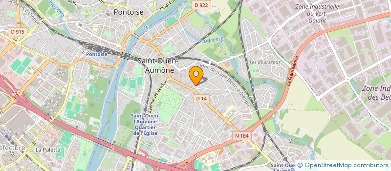 localisation de l'entreprise RAD TRANSPORT à SAINT-OUEN-L'AUMONE