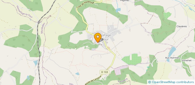 localisation de l'entreprise RADA  CASSIGNAS