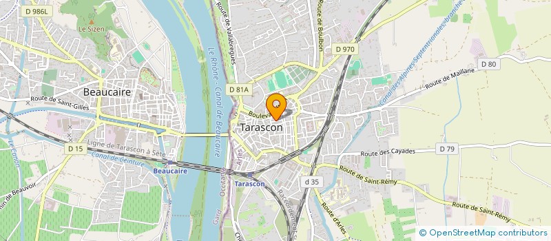 localisation de l'entreprise RADAR TECHNOLOGIES INTERNATIONAL  TARASCON