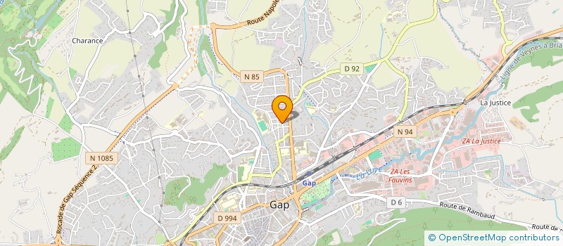 localisation de l'entreprise RADDIANA à GAP