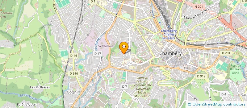 localisation de l'entreprise RADE PARKOUR FREERUN  CHAMBERY