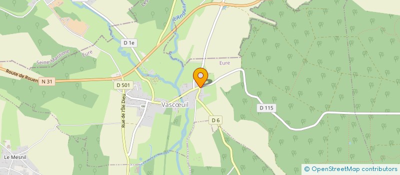 localisation de l'entreprise RADELOC  VASCUIL