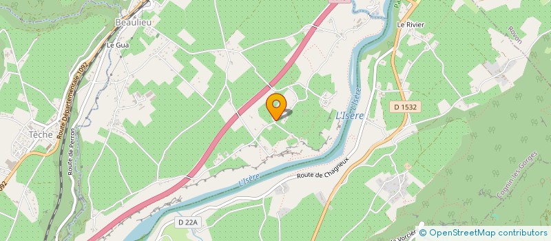 localisation de l'entreprise RADELPH  BEAULIEU