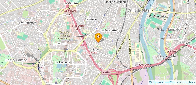 localisation de l'entreprise RADEVA.CONSTRUCTION à TOULOUSE