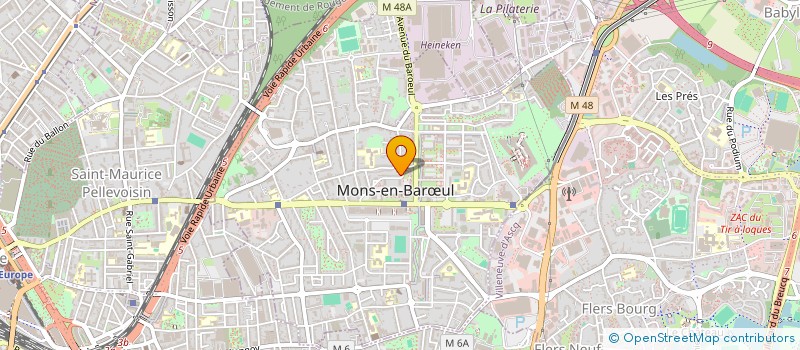 localisation de l'entreprise RADI  MONS-EN-BARUL