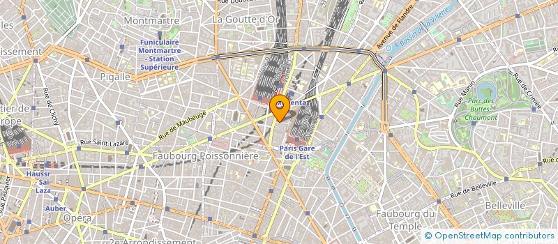 localisation de l'entreprise RADI ANT BD  PARIS